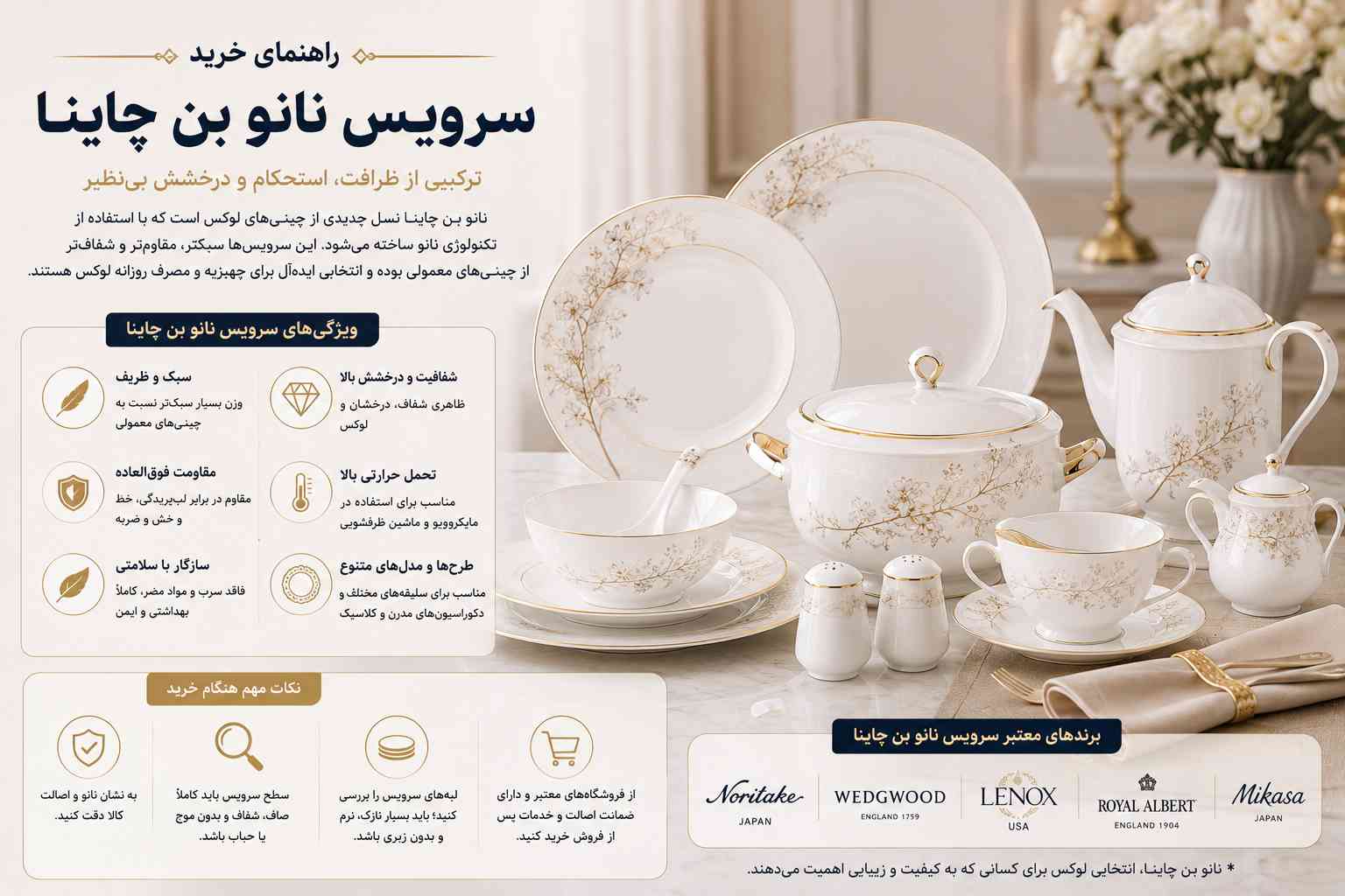 خرید سرویس نانو بن چاینا
